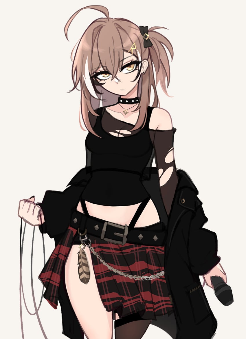 alt_girl emo female goth hololive hololive_english hololive_english_-council- hololive_english_-promise- k_(m_r_b/nkmmktwt/ꓘ) nanashi_mumei virtual_youtuber