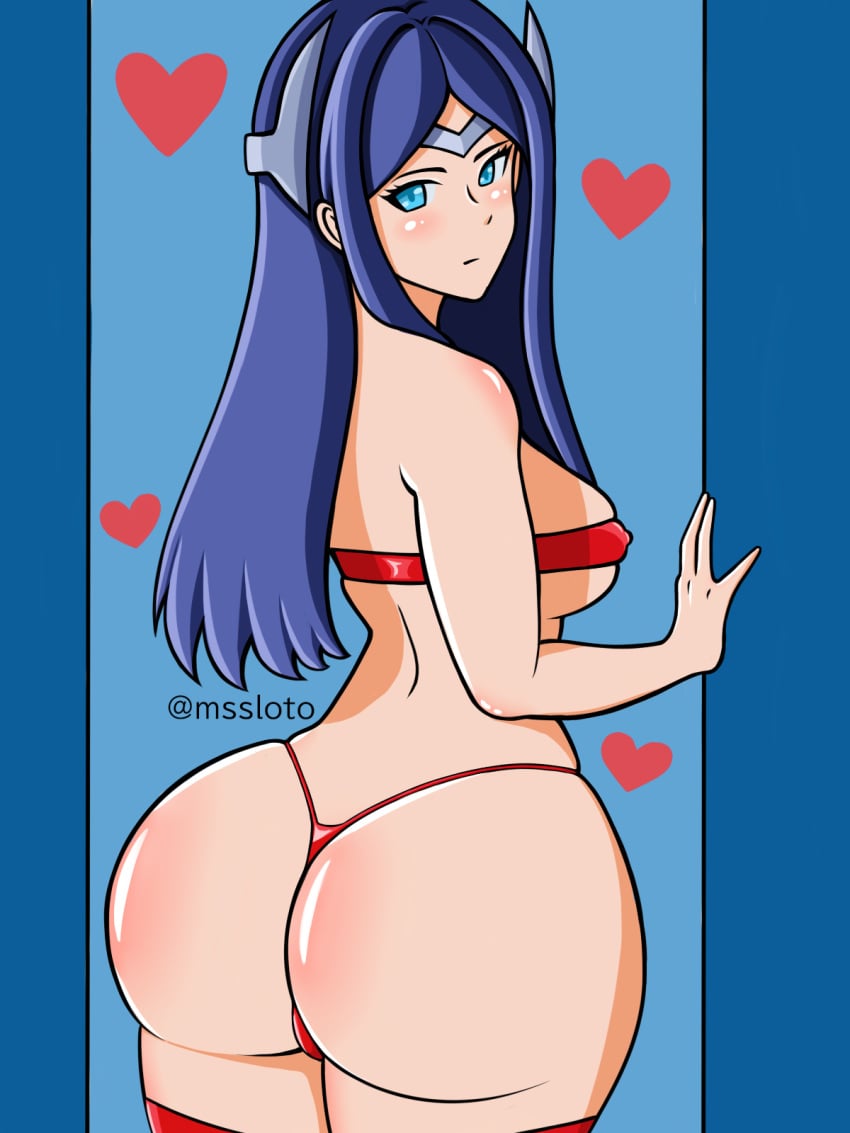 1female 1girls ass ass_focus blue_eyes blue_hair blush blushing blushing_at_viewer child_bearing_hips curvaceous curvaceous_body curvaceous_female curvaceous_figure curvaceous_hips curvaceous_thighs curvy curvy_ass curvy_body curvy_female curvy_figure curvy_hips curvy_thighs dat_ass female female_focus female_only from_behind from_below irelia_xan long_hairlooking_at_viewerlooking_back pantylines pawg solo solo_female solo_focus thick thick_ass thick_legs thick_thighs tight_clothes tight_clothing tight_pants white_background