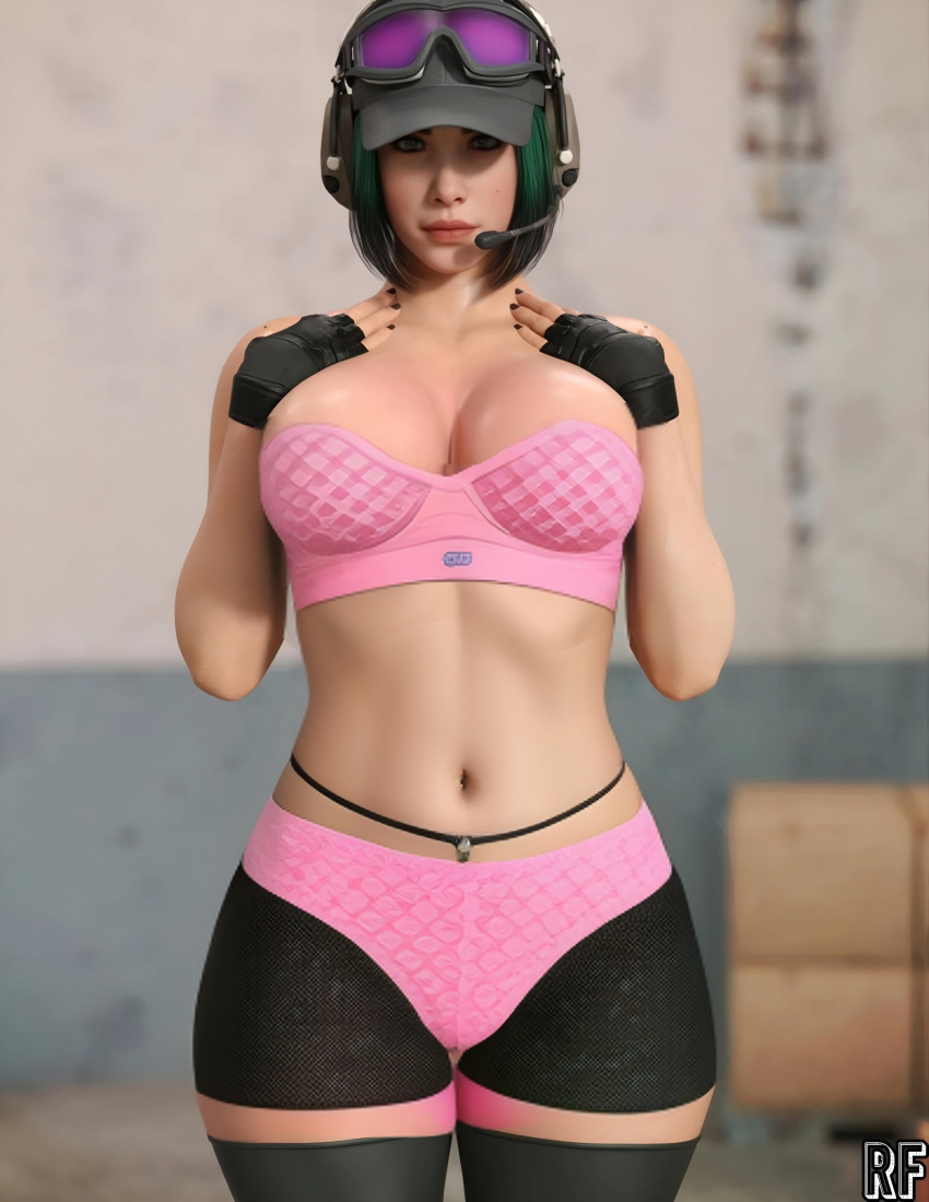 big_breasts ela_(rainbow_six) huge_breasts tagme