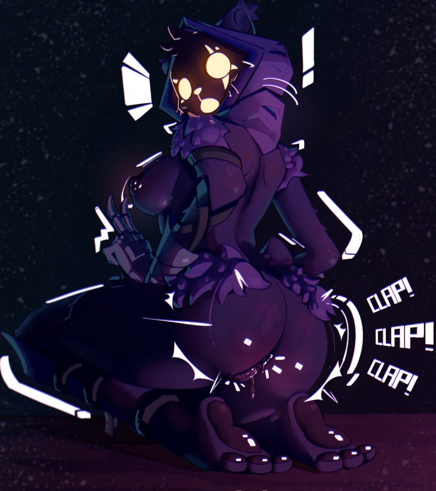 ass ass_focus back_view big_ass big_breasts big_butt big_nipples big_thighs big_titties breasts butt_focus curvaceous curvaceous_female curvaceous_figure curvy curvy_figure curvy_hips epic_games female fortnite furry furry_female furry_only juicy_pussy nipples nude nude_female purple_body purple_fur pussy pussy_juice raven_team_leader raven_team_leader_(fortnite) tylermissft