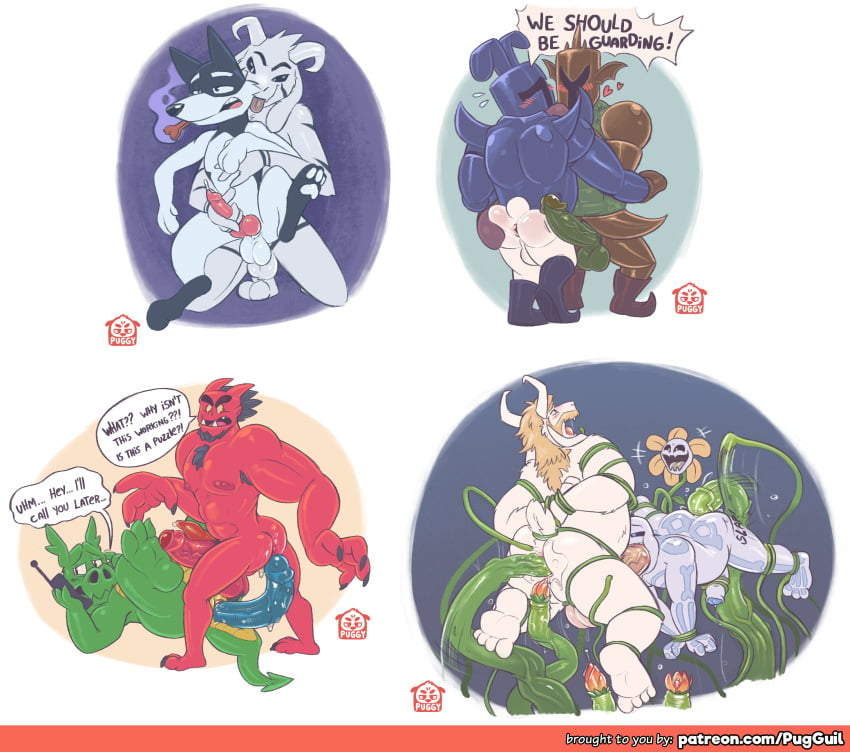 2019 6+boys 9boys abs absurd_res anal anal_sex animal_genitalia animal_penis anthro anthro_on_anthro anthro_penetrated anthro_penetrating anthro_penetrating_anthro anus armor asgore_dreemurr asriel_dreemurr asriel_dreemurr_(god_form) ass backsack balls biped black_fur blue_penis blush bodily_fluids body_armor boss_monster bovid butt_grab canid canine canine_penis canis caprine dialogue doggo_(undertale) domestic_dog duo emanata english_text erection floppy_ears flowey_the_flower flying_sweatdrops forced_partners from_behind_position fur fur_markings gay grabbing_from_behind half-closed_eyes hand_on_butt handjob headgear helmet hi_res holding_object holding_phone horn humanoid humanoid_on_anthro humanoid_penis interspecies knot leg_markings male male/male male_only male_penetrated male_penetrating mammal markings multicolored_fur multiple_boys multiple_images muscular muscular_male nude open_mouth oral oral_penetration partially_retracted_foreskin patreon pawpads pecs penetration penile penis phone pink_penis plant puggy reach_around rg01_(undertale) rg02_(undertale) royal_guard_(undertale) sad_dragon_(undertale) sans sex smoke socks_(marking) speech_bubble sweat sweatdrop tentacle text tongue tongue_out two_tone_fur uncut undertale video_games watermark white_fur white_pawpads