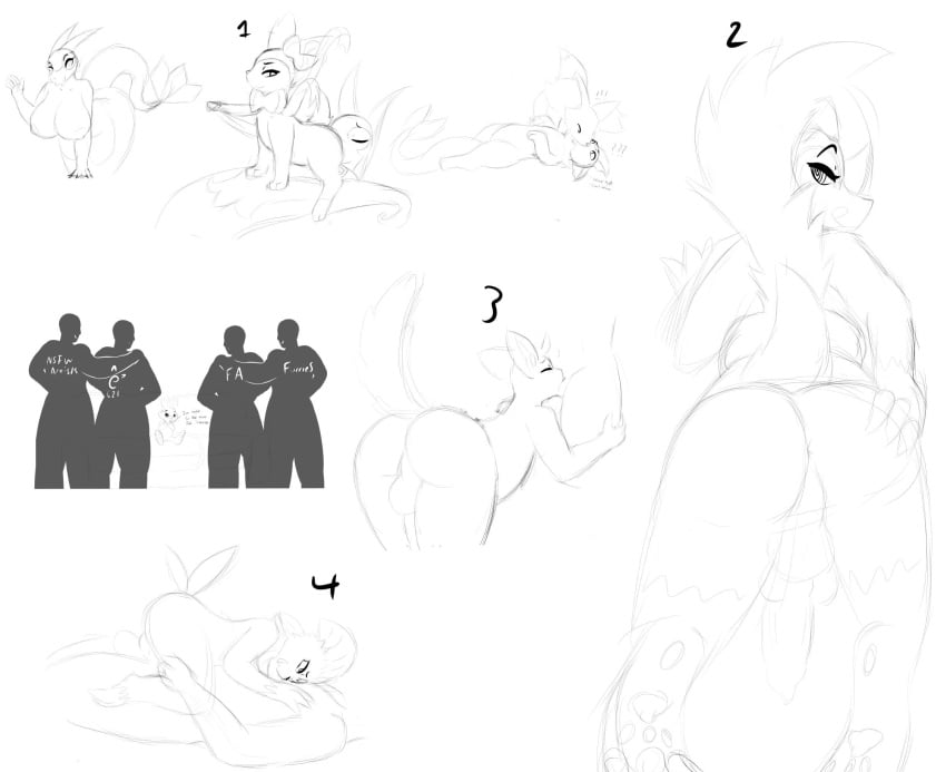 anglo animal_genitalia animal_penis anthro ass breasts canine_penis cowgirl_position cpr cunnilingus domination eeveelution fellatio female female_domination fennekin feral flygon hi_res imminent_sex leash leash_pull lycanroc male midnight_lycanroc minccino nintendo nipples on_top oral original_character penile penis pokemon pokemon_(species) pokemon_bw pokemon_rse pokemon_sm pokemon_ss pokemon_xy presenting presenting_breasts presenting_hindquarters scorbunny serperior sex sketch sylveon vaginal_penetration vaporeon video_games weavile