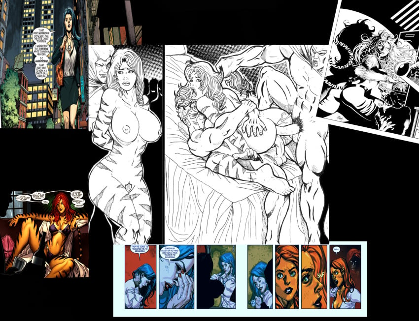 anal_sex avengers big_breasts dave_mccaig frank_cho jason_keith leinil_francis_yu male marvel mike_deodato_jr. rape superheroine tigra wolverino