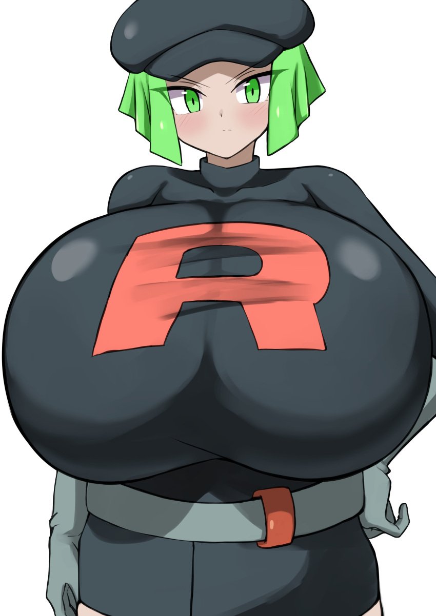 alternate_breast_size breasts breasts_bigger_than_head collarbone female female_focus female_only huge_breasts human human_only hyper hyper_breasts jaga334 light-skinned_female light_skin nintendo pokemon pokemon_sm solo solo_female team_rainbow_rocket team_rainbow_rocket_grunt_(female) team_rocket team_rocket_grunt team_rocket_grunt_(female) team_rocket_uniform