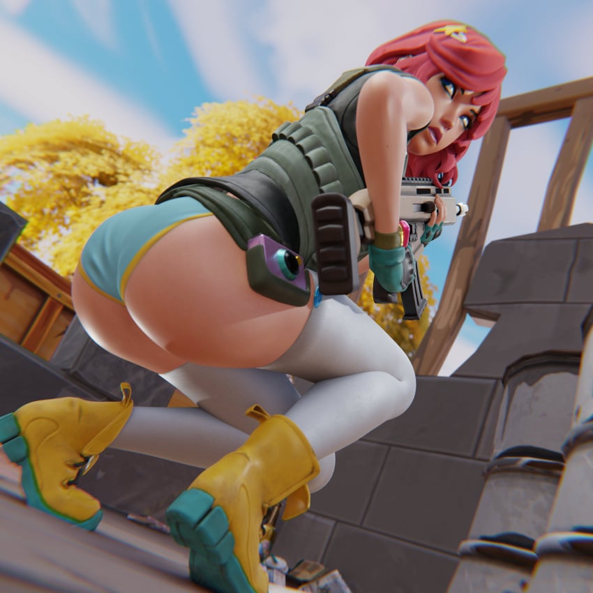 1girls 2024 3d 3d_(artwork) blender bottomwear clothed clothing detailed_background epic_games female female_focus female_only fortnite fortnite:_battle_royale hi_res highres jtopau light-skinned_female light_skin outdoors outside panties pink_hair pose posing presenting presenting_ass showing_ass showing_off skye_(fortnite) solo solo_focus squat squatting squatting_position topwear undercover_skye_(fortnite) underwear