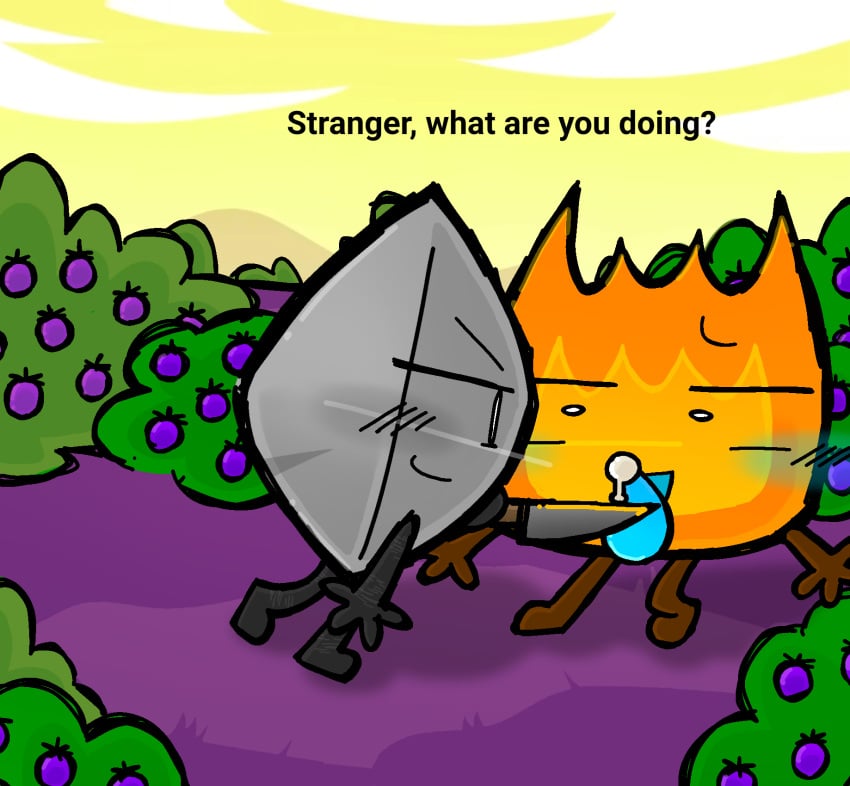 Fireafy (Battle For Dream Island) Rule 34 Image