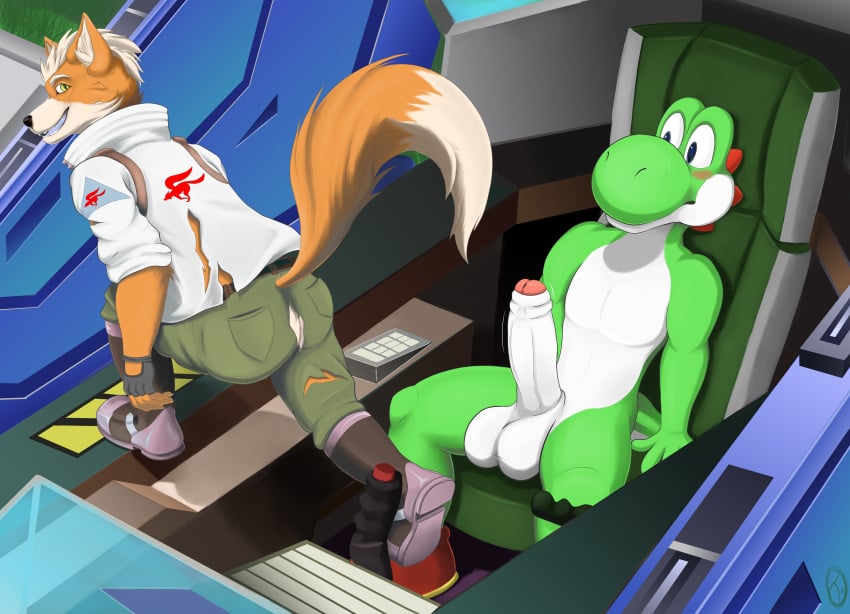 Fox Mccloud (Mario (Series)) Rule 34 Image