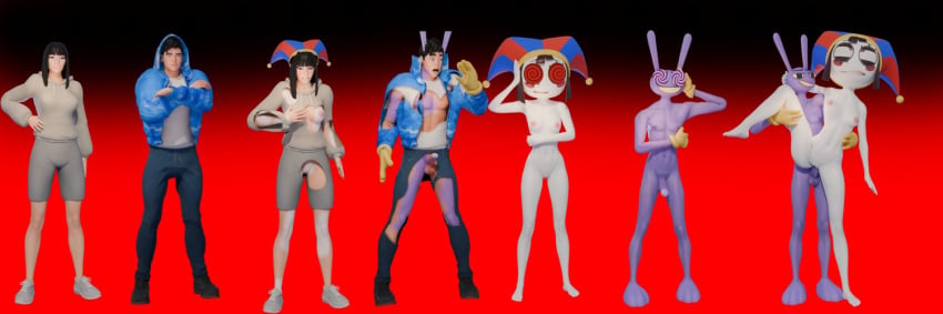 Jax (The Amazing Digital Circus) Rule 34 Image
