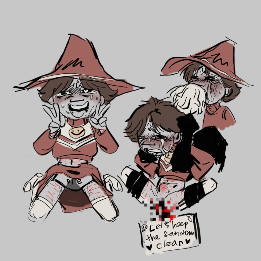 cheerleader_snufkin gore guro joxkin self_harm self_harm_scars snufkin tagme the_moomins