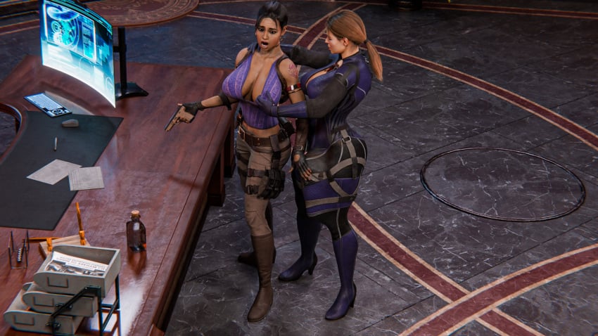 Jill Valentine (Sasha Zotova) Rule 34 Image