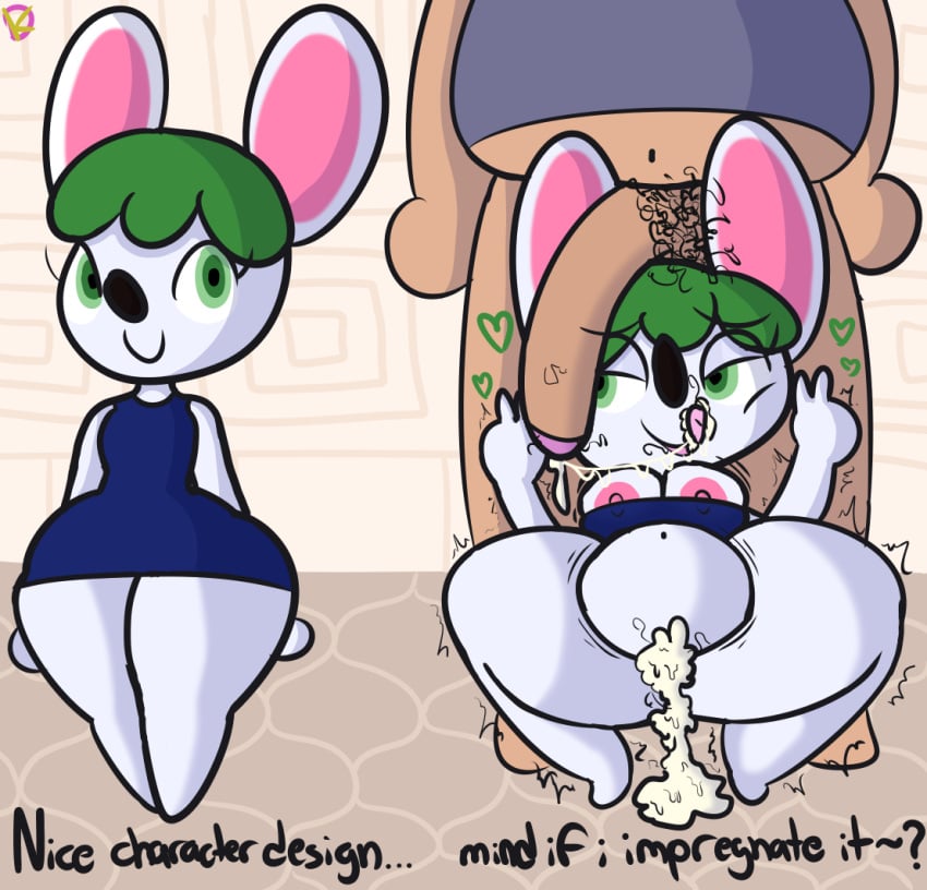 animal_crossing anthro big_breasts bodily_fluids breasts bree_(animal_crossing) crouching cum cum_in_ass cum_in_mouth cum_in_pussy cum_inside cum_string cumflation duo erect_nipples female genital_fluids genitals gesture hand_gesture heart_eyes heart_symbol human inflation instant_loss_2koma klutzatdusk licking licking_lips looking_at_viewer male male/female mammal meme mouse murid murine nintendo nipple_slip nipples penis penis_awe penis_on_face penis_on_head rn rodent short_stack size_difference slightly_chubby slightly_chubby_male spread_legs spreading stray_pubes thick_thighs tongue v_sign