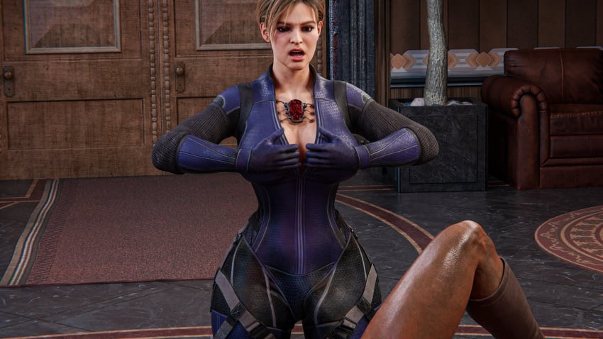 Jill Valentine (Sasha Zotova) Rule 34 Image