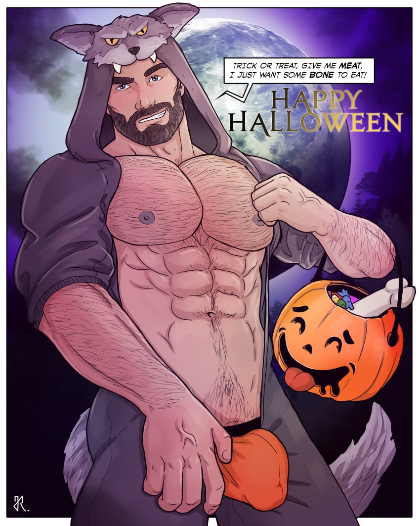 bara bulge daddy halloween holidays jockstrap leo_likes_pizza male male_nipples male_only manly mature_male muscular_male nipples underwear