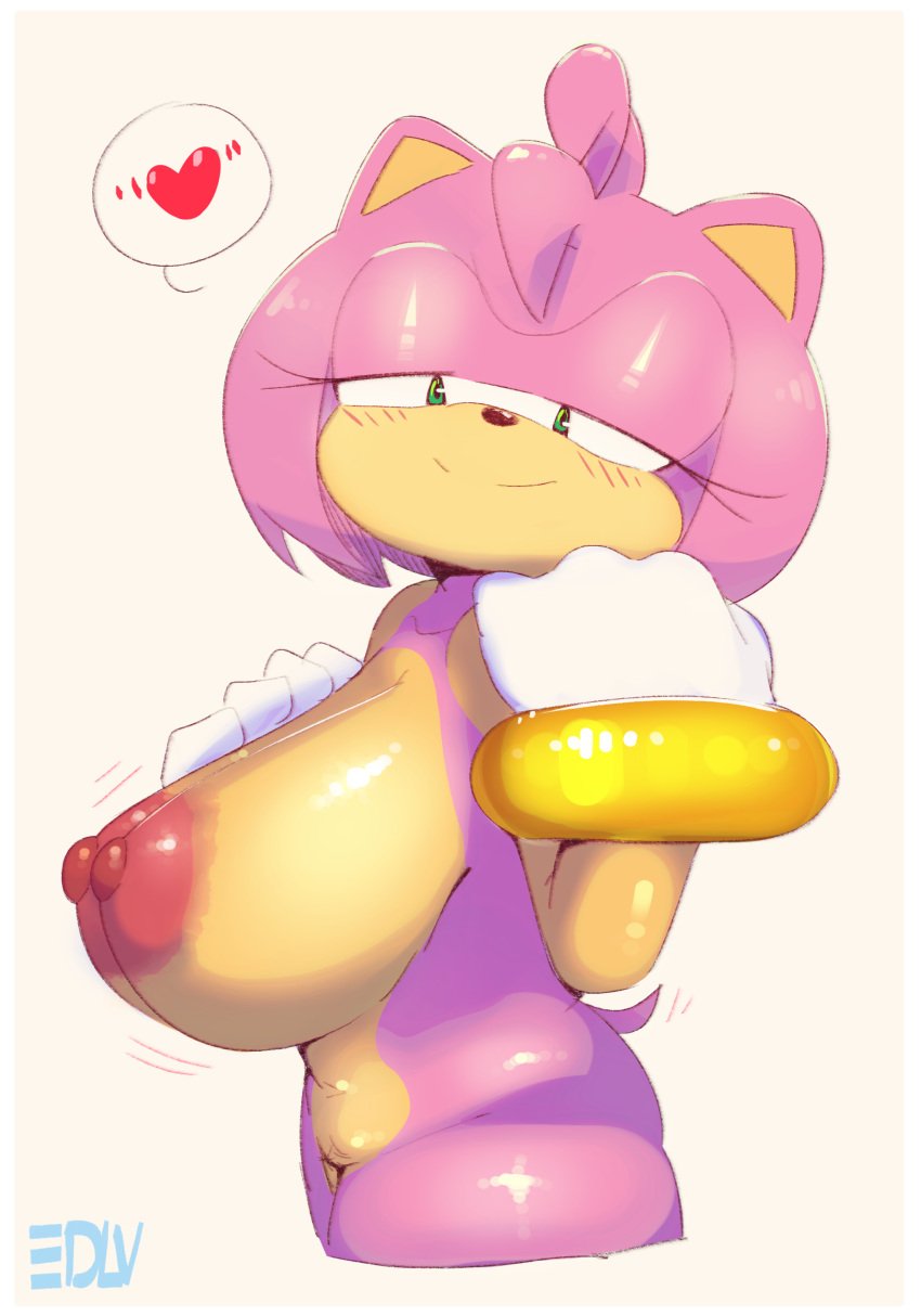 1girls amy_rose anthro areolae bedroom_eyes big_areola big_breasts big_nipples breasts busty edalv erect_nipples female female_only half-closed_eyes hedgehog huge_areolae huge_breasts huge_nipples large_breasts looking_at_viewer nipples nude nude_female png pussy side_view solo sonic_(series) sonic_the_hedgehog_(series) thick_thighs wide_hips