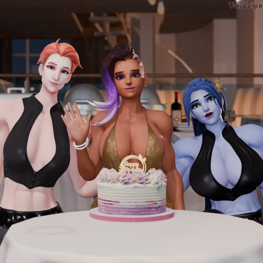 3d 3girls activision amelie_lacroix big_ass big_breasts big_thighs blizzard_entertainment blue-skinned_female blue_body blue_skin breasts bubble_ass bubble_butt bust busty chest curvaceous curves curvy curvy_figure female hips hourglass_figure huge_ass large_ass legs mature mature_female moira moira_o&#039;deorain olivia_colomar overwatch overwatch_2 slim_waist sombra thick thick_ass thick_hips thick_legs thick_thighs thighs voluptuous voluptuous_female vonsvaigen waist wide_hips wide_thighs widowmaker