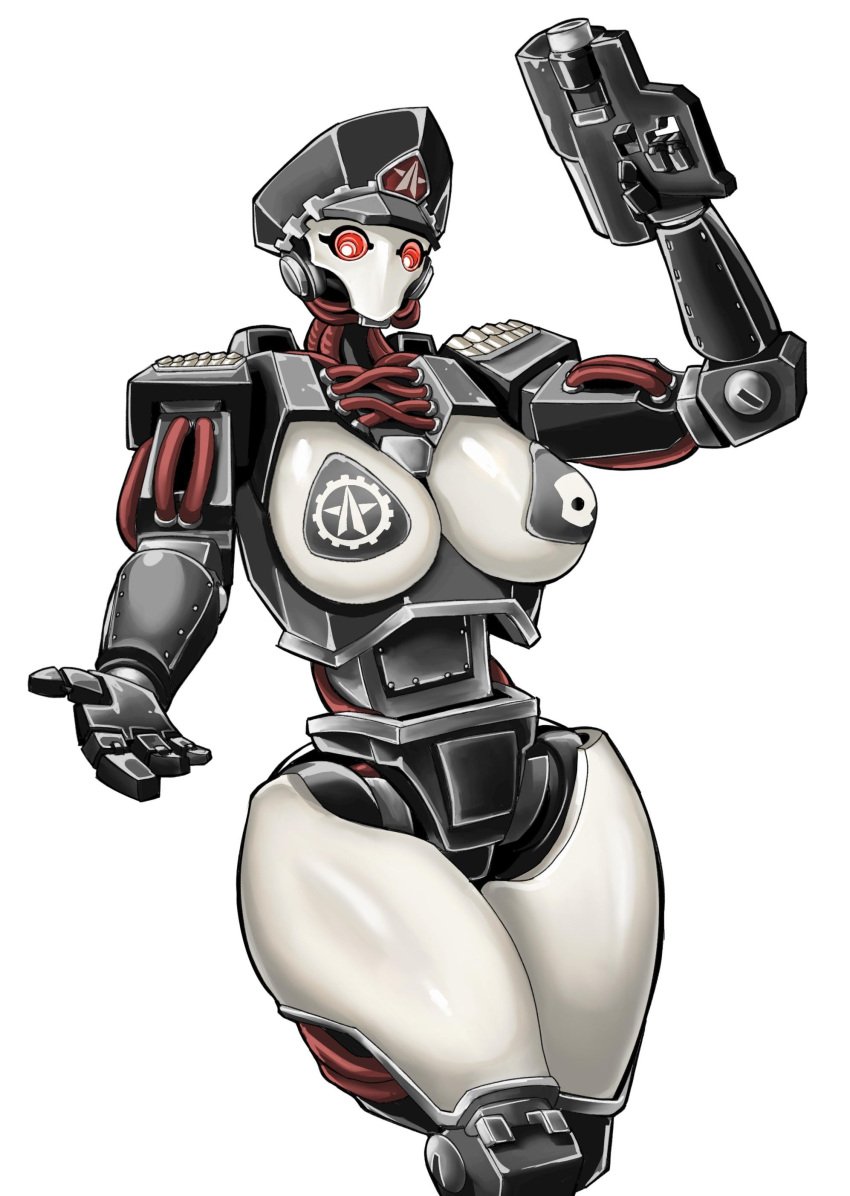 1girls artist_request automaton_(helldivers) big_breasts female helldivers helldivers_2 looking_at_viewer robot robot_girl robot_humanoid tagme_(artist) thick thick_legs thick_thighs thighs