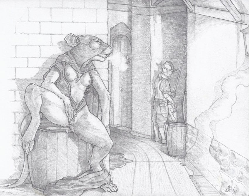 2girls anthro being_watched breasts breath clothed clothing crestfallenartist fellatio female greyscale looking_at_another mammal masturbation monochrome mouse murid murine nipples oral pants_down partially_clothed penile pussy rodent sex sitting skaven solo_focus spread_legs spreading warhammer_(franchise) warhammer_fantasy