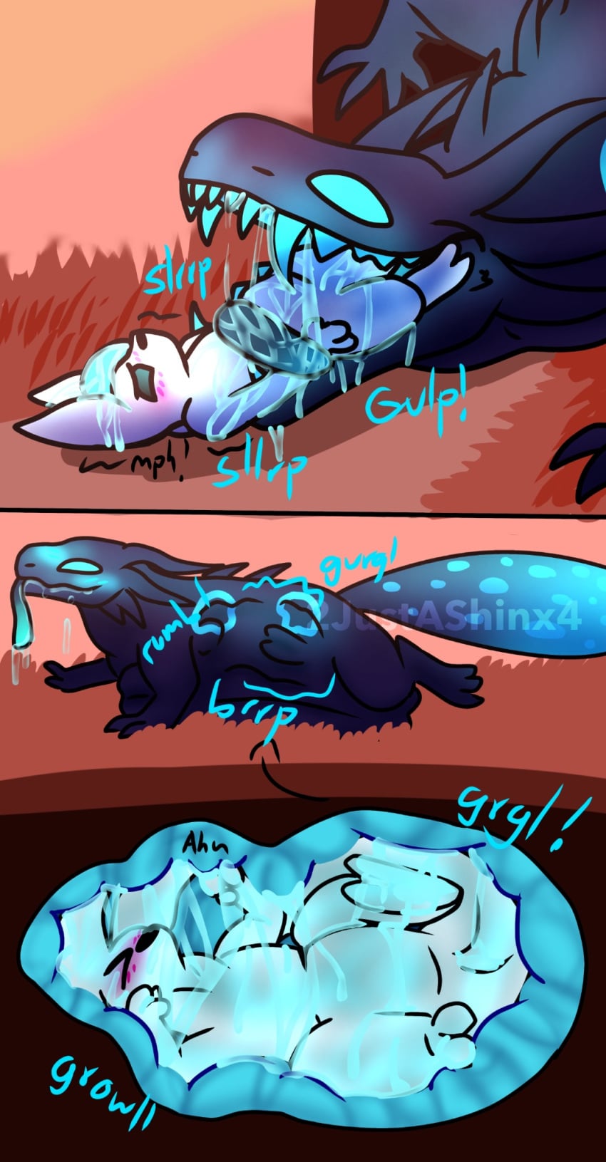 Cyan Lizard (Rain World) Rule 34 Image