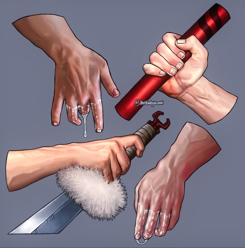 ambiguous_fluids fluids hand_fetish implied_fingering implied_sex juices jujutsu_kaisen realistic tagme thatbabybunni toji_fushiguro