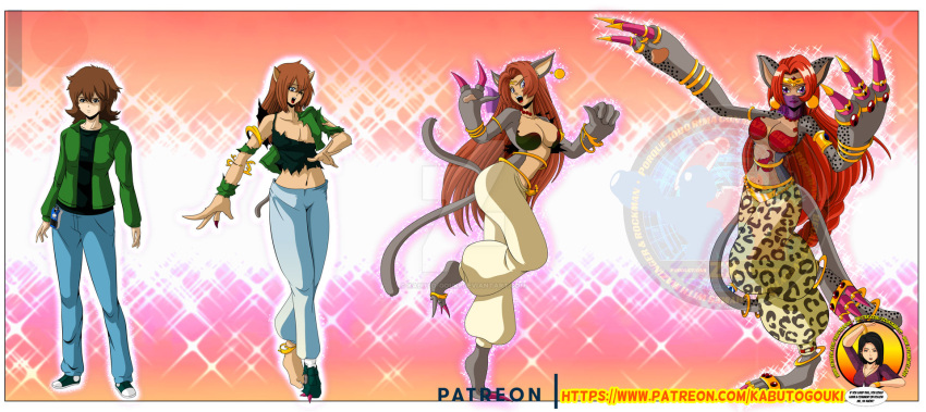 ass_expansion bastemon breast_expansion digimon female gender_transformation kabuto-gouki mtf_transformation thigh_expansion transformation transformation_sequence