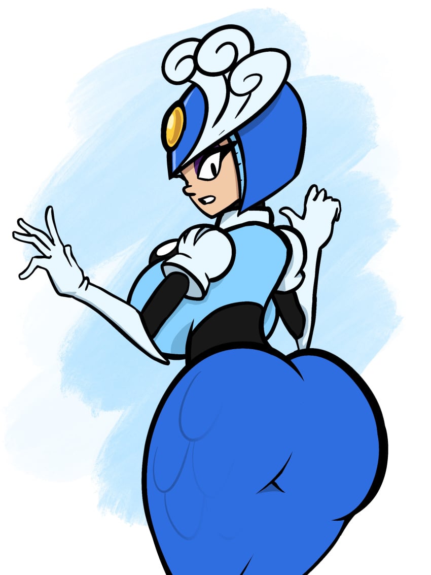 alternate_version_available arty_renegate ass huge_ass looking_back mega_man splash_woman tagme