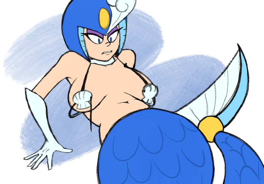 arty_renegate breasts laying_down mega_man splash_woman tagme