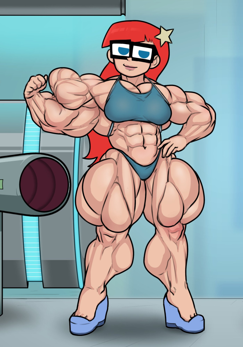 alternate_muscle_size breeding_mount flexing hyper_penis johnny_test_(series) muscular_female sovietmarmalade susan_test