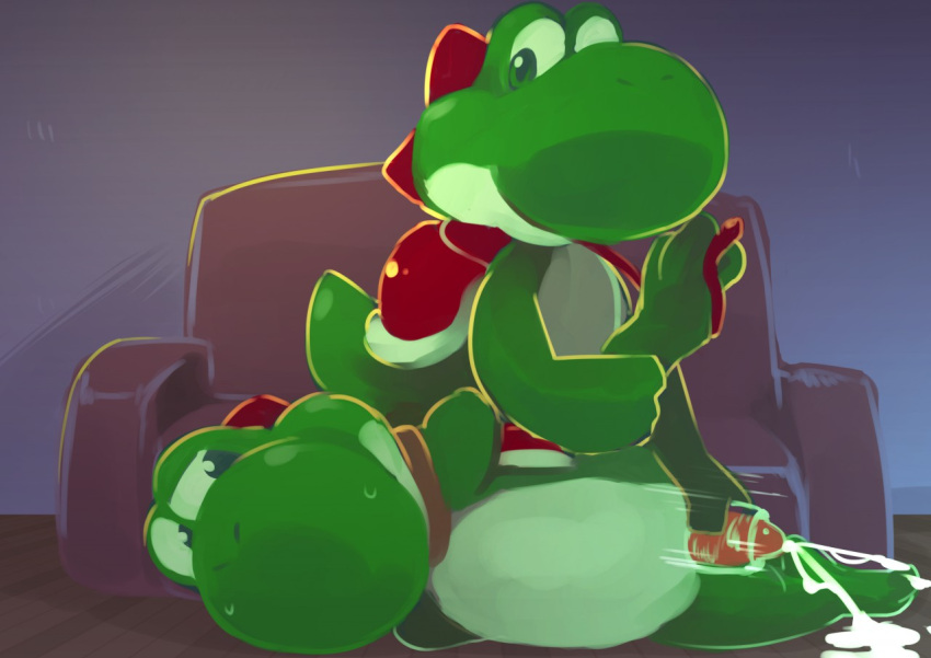 barefoot bondage bounded cock cum cumshot dick dinosaur feet forced gay handjob licking mario_(series) paws penetrable penis sex super_mario_bros. toes toy yoshi