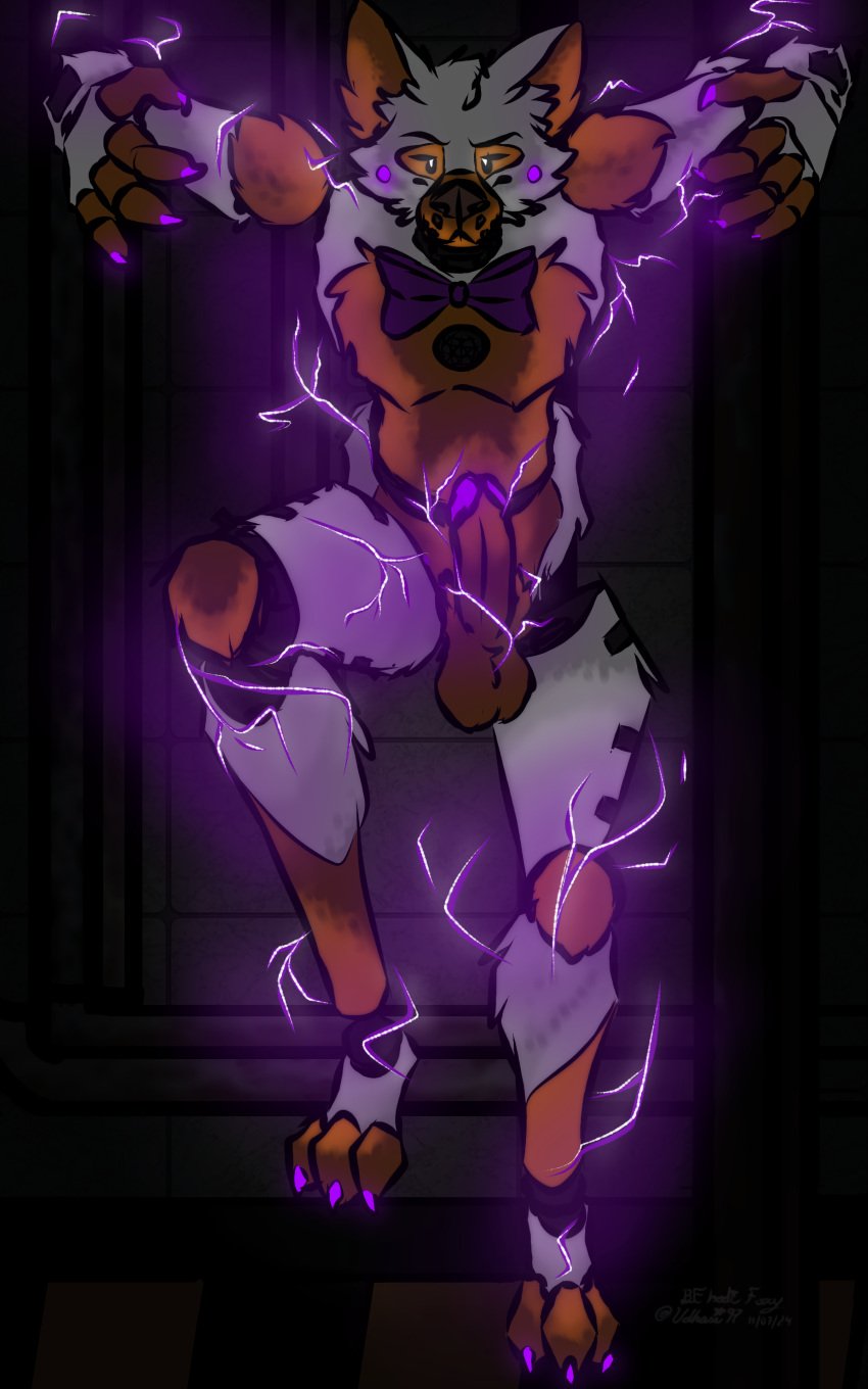 absurd_res anthro bodifoxy canid canine dumbass_forgot_to_tag_male_only five_nights_at_freddy's five_nights_at_freddy's:_sister_location five_nights_at_freddy's_world fox hi_res lolbit_(fnaf) lolbit_(male) male male_focus male_only mammal only_male scottgames solo solo_male tagme udhasi97