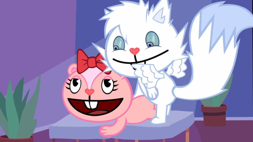 giggles giggles_(htf) happy_tree_friends snowers