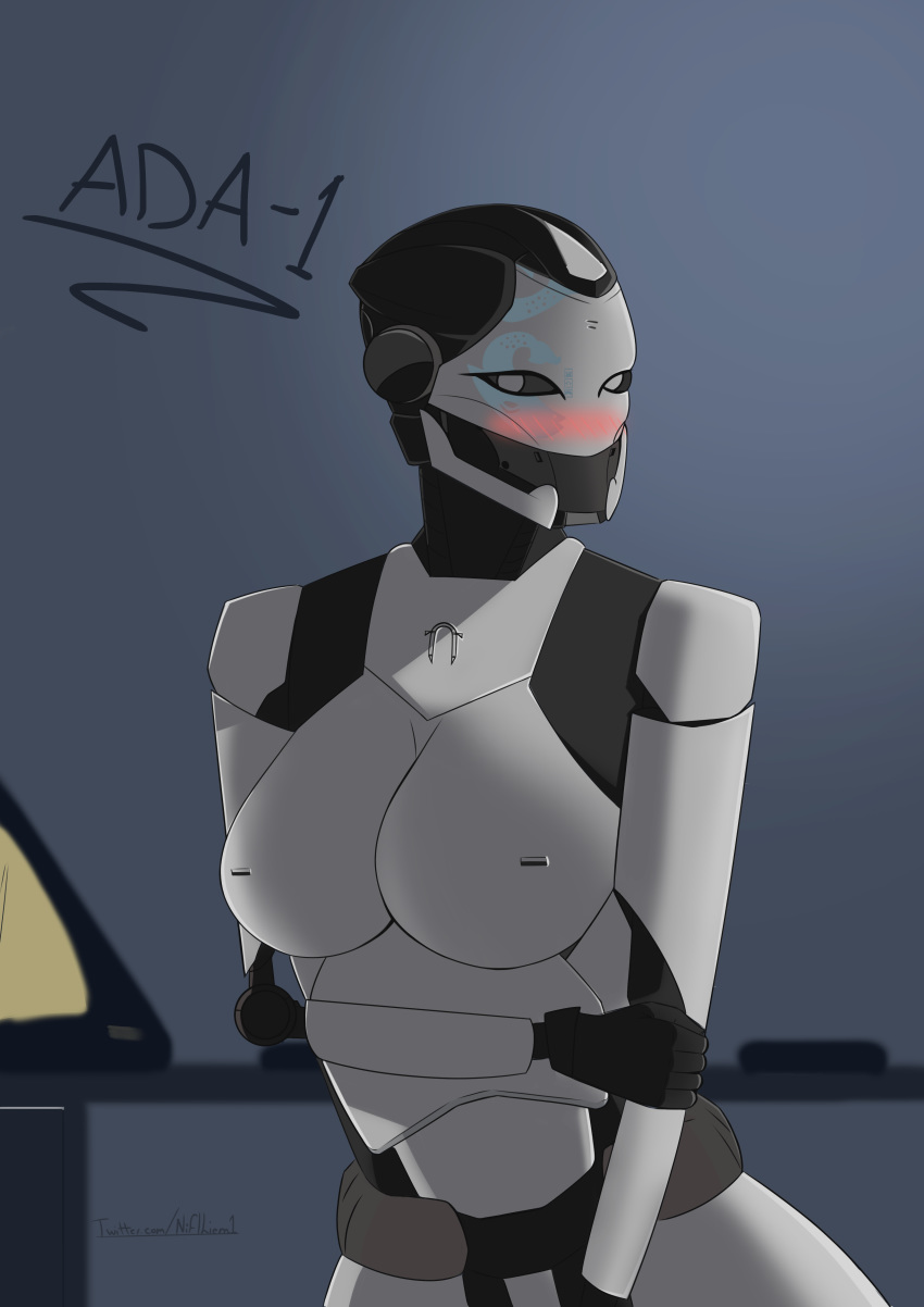 ada-1 big_breasts breasts destiny_(game) exo games robot_girl robot_humanoid video_games
