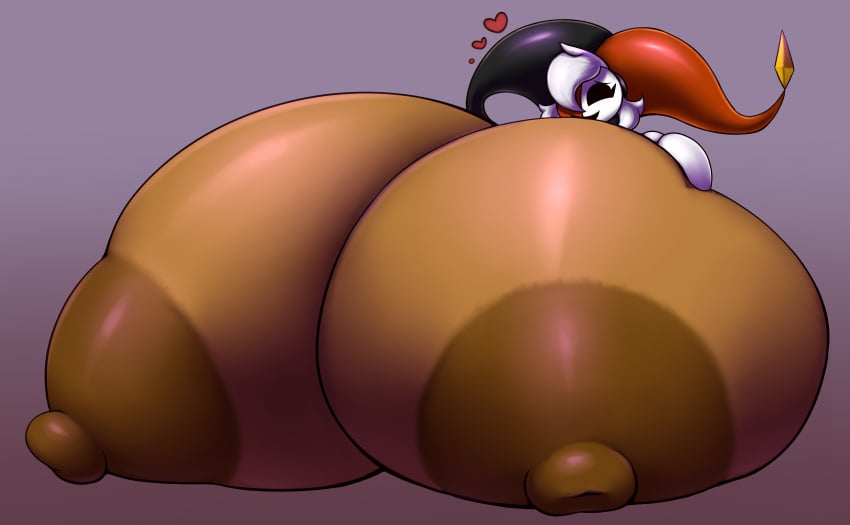 1girls breast_expansion brown_skin bursting_breasts excessive_size female huge_breasts humanized hyper hyper_breasts jester jester_cap lady_phanto mario_(series) metachoke nintendo phanto super_mario_bros._2 tagme thick_thighs wide_hips