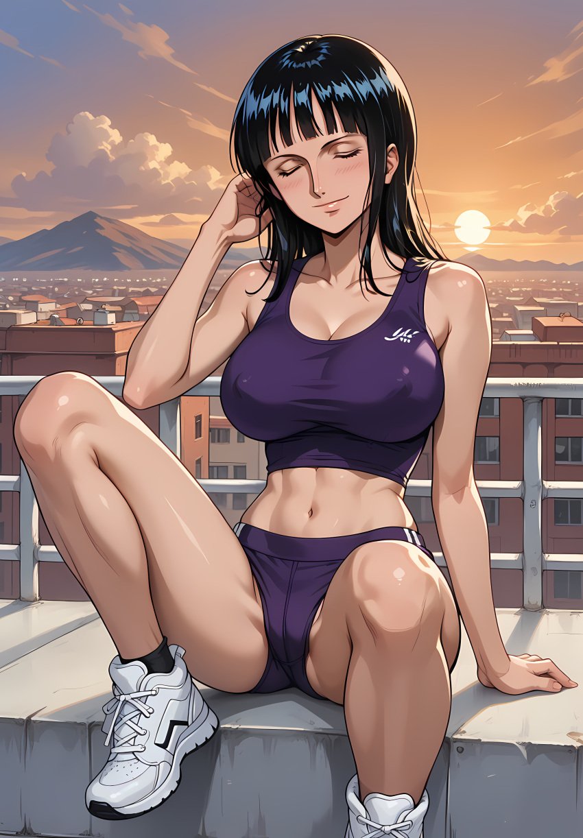 ai_generated clothing female female_only handcock nico_robin one_piece