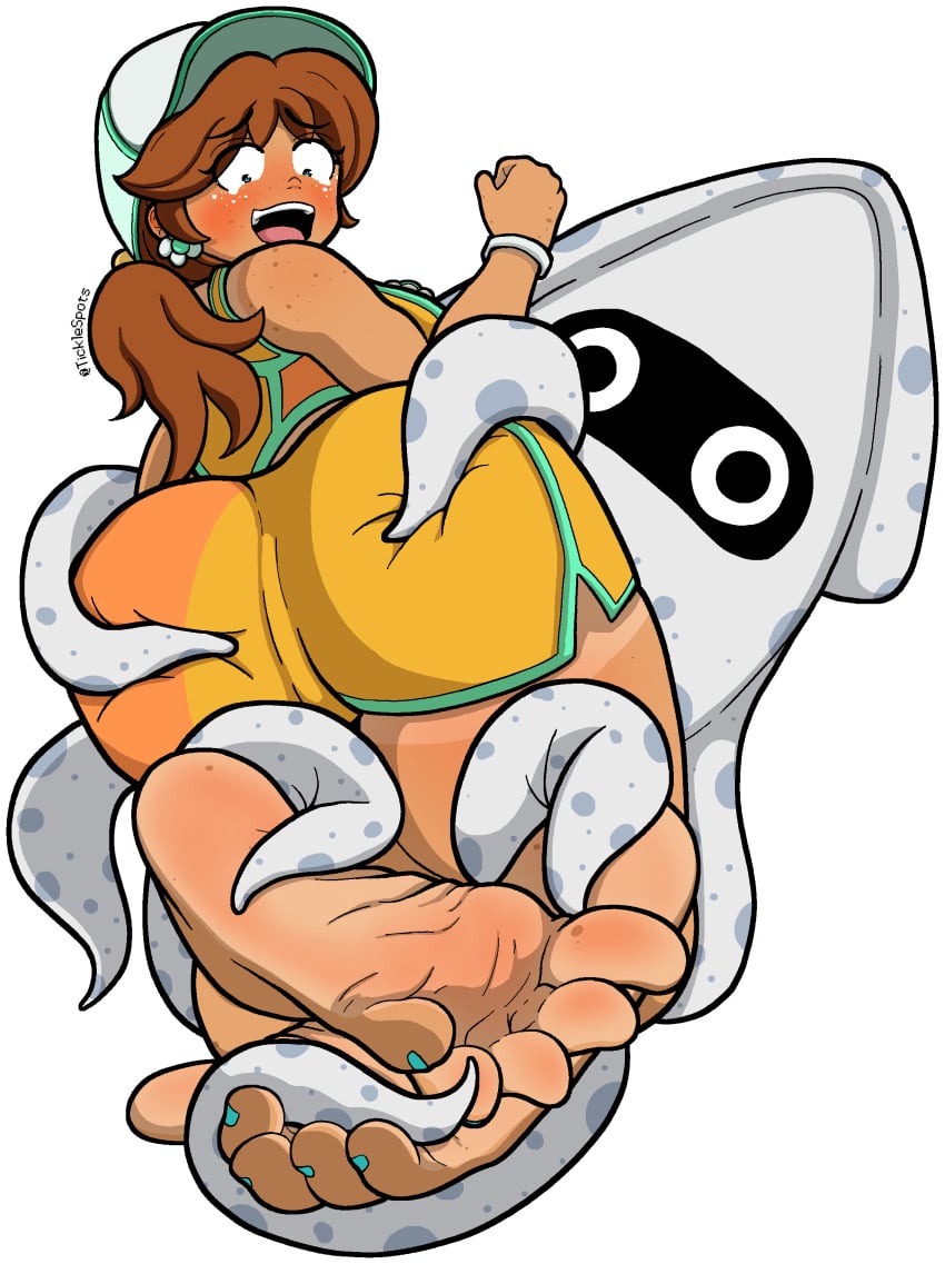 1girls 2025 2d 2d_(artwork) 2d_artwork ass ass_focus big_ass big_breasts big_butt big_thighs blooper breasts brown_hair bubble_ass bubble_butt dat_ass dumptruck_ass dumptruck_butt ear_piercing earrings fat_ass fat_butt feet feet_focus female female_focus female_only foot_focus freckles freckles_on_ass freckles_on_face huge_ass huge_butt large_ass large_butt looking_at_viewer looking_back looking_pleasured mario_(series) mario_kart mario_kart_world mouth nintendo official_alternate_costume open_mouth peace_sign plump plump_ass plump_butt png princess_daisy princess_daisy_(swimwear) seductive seductive_gaze shiny_ass shiny_breasts shiny_butt shiny_hair shiny_skin smile smiling smiling_at_viewer soles solo solo_female solo_focus tagme tanline tanned_female tanned_girl tanned_skin teeth teeth_showing teeth_visible tentacle thighs tickle_torture ticklespots tickling tickling_feet white white_skinned_female