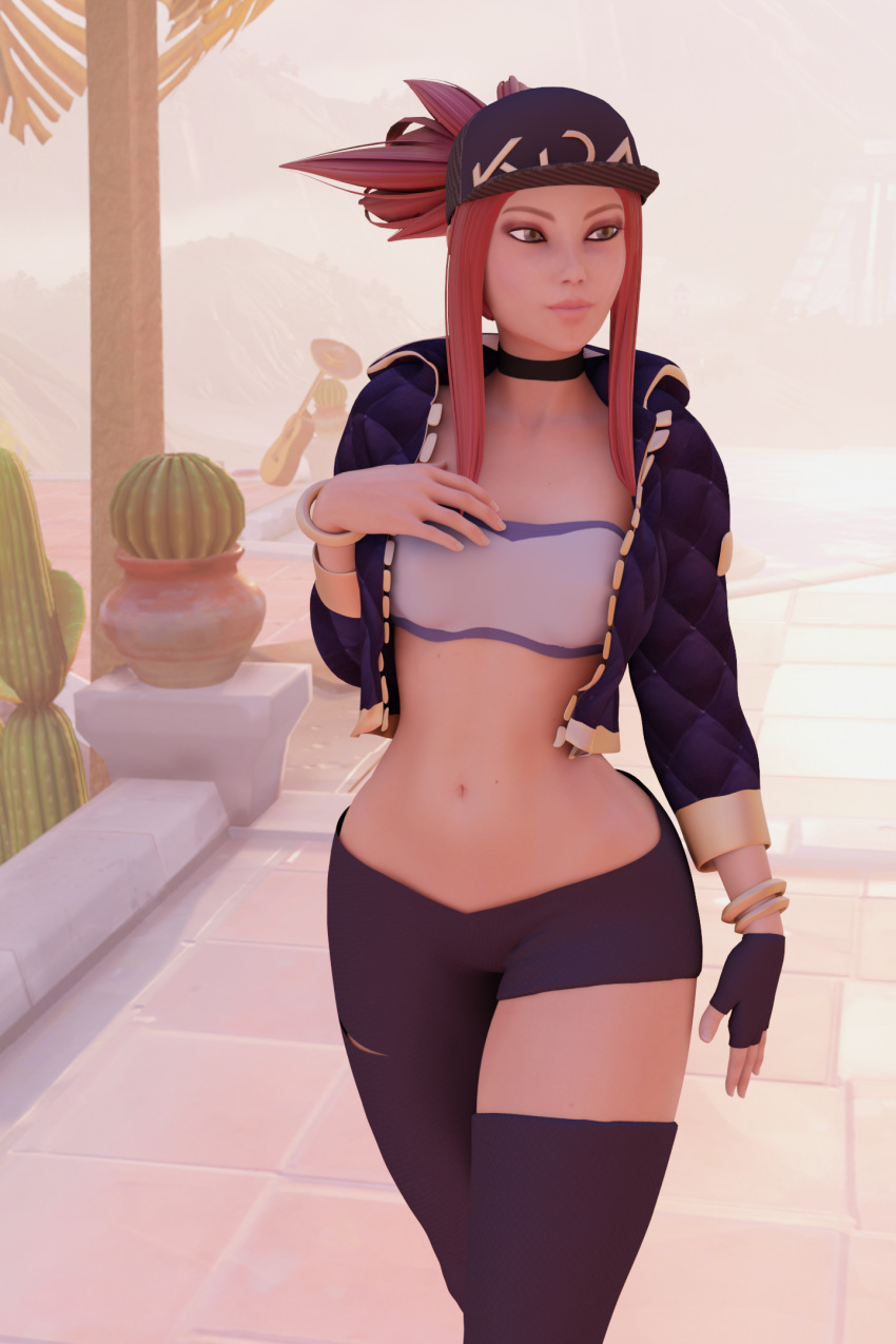 Akali (K/Da Series) Rule 34 Image