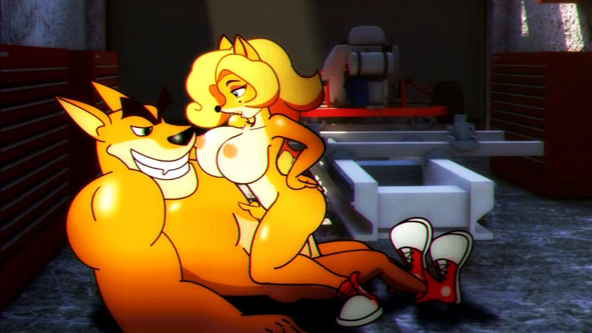 16:9 2019 3d_background animated anthro ass bandicoot beauty_mark biceps big_breasts big_butt black_nose blonde_hair bouncing_breasts breasts clothing converse cowgirl_position crash_(series) curled_hair dasyuromorph digital_media_(artwork) duo erection eyebrows eyelashes eyeshadow female female/male female_domination female_on_top female_penetrated femdom footwear fur garage gif green_eyes hair hand_on_chest hand_on_hip huge_breasts leondraw lipstick long_hair loop lying makeup male male_on_bottom male_penetrating malesub mammal marsupial muscular muscular_male nipples nude on_back on_top open_mouth orange_fur penetration penis red_clothing red_footwear red_shoes sex shoes size_difference small_dom_big_sub smile straight tawna_bandicoot teeth thick_thighs thylacine tiny_tiger toothy_grin vaginal_penetration video_games wavy_hair wide_hips