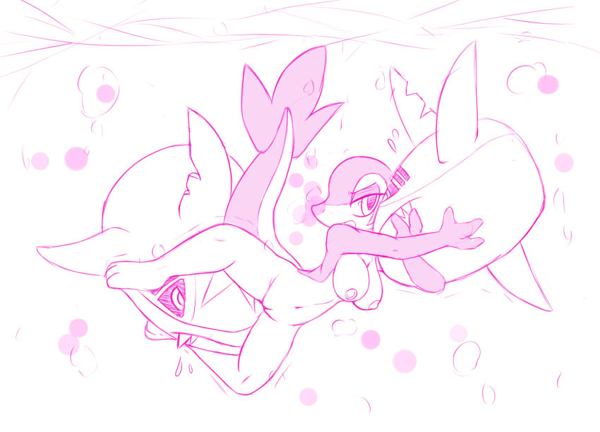 1girls 2019 3_toes ambiguous_gender anthro anthro_on_feral anthrofied areolae ass barefoot belly big_breasts big_eyes big_tail breasts bubble bubbles clothing eye_contact feet female feral feral_on_anthro fish group half-closed_eyes hi_res larger_female looking_at_viewer mammal marine monochrome navel nintendo nipples nude open_mouth original_character pink_and_white pokemon pokemon_(species) pokemon_bw pussy reptile rivvoncat scalie shark sharpedo size_difference sketch snake snivy spread_legs swimming tail teeth thick_thighs thigh_gap underwater video_games water white_background wide_hips zoophilia