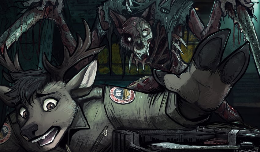 Necromorph (Dead Space) Rule 34 Image