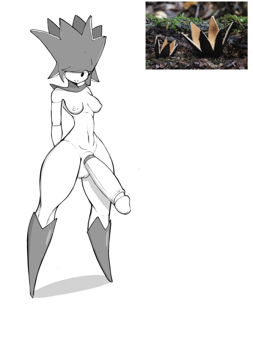 Chorioactis Geaster (Mushroom) Rule 34 Image