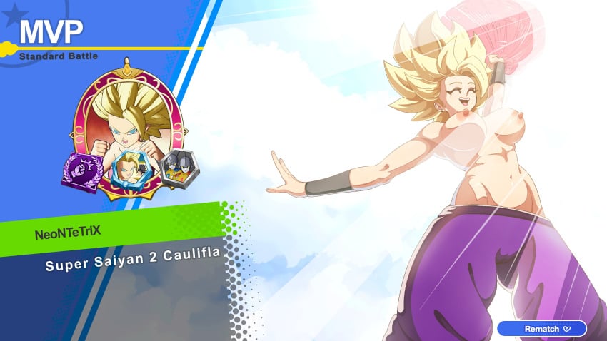 Caulifla (Dragon Ball) Rule 34 Image