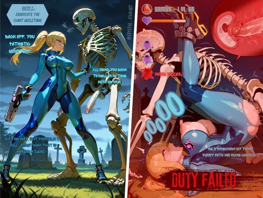Samus Aran (Halloween) Rule 34 Image