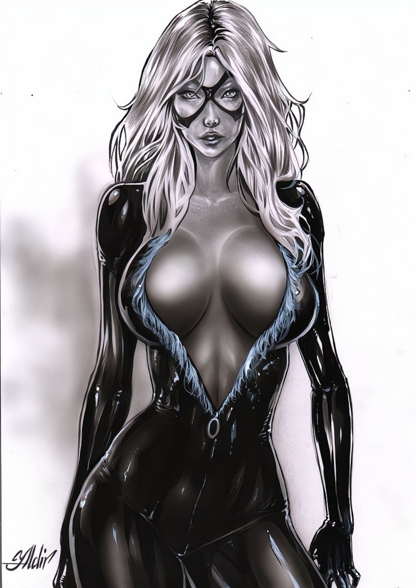 Black Cat (Marvel) Rule 34 Image