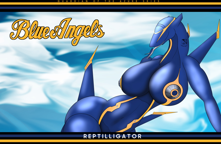 absurd_res aircraft blue_angels breasts female hi_res living_aircraft living_machine machine reptilligator seductive solo