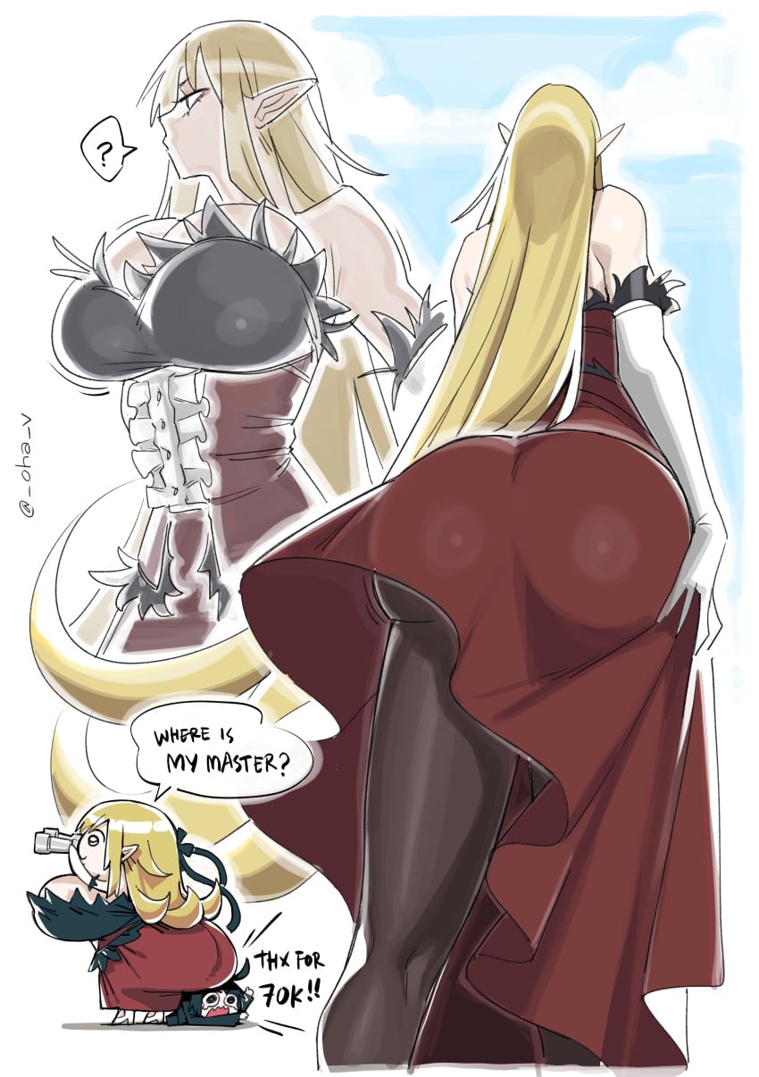 1boy 1girls ass bending_over big_ass big_boobs big_breasts big_butt bigger_female black_hair black_hair_male blonde blonde-haired_female blonde_female blonde_hair boobs breasts butt clothed clothed_female clothed_male giantess human human_male large_ass large_boobs large_breasts large_butt larger_female light-skinned_female light-skinned_male light_skin long-haired_female long_hair long_hair_female mini_giantess oha_v short-haired_male short_hair short_hair_male shorter_male smaller_male vampire vampire_girl
