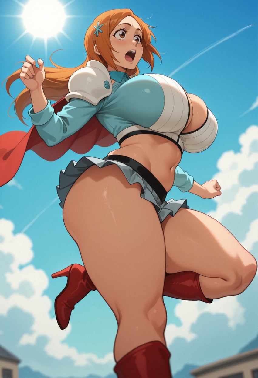 Inoue Orihime (Bleach) Rule 34 Image