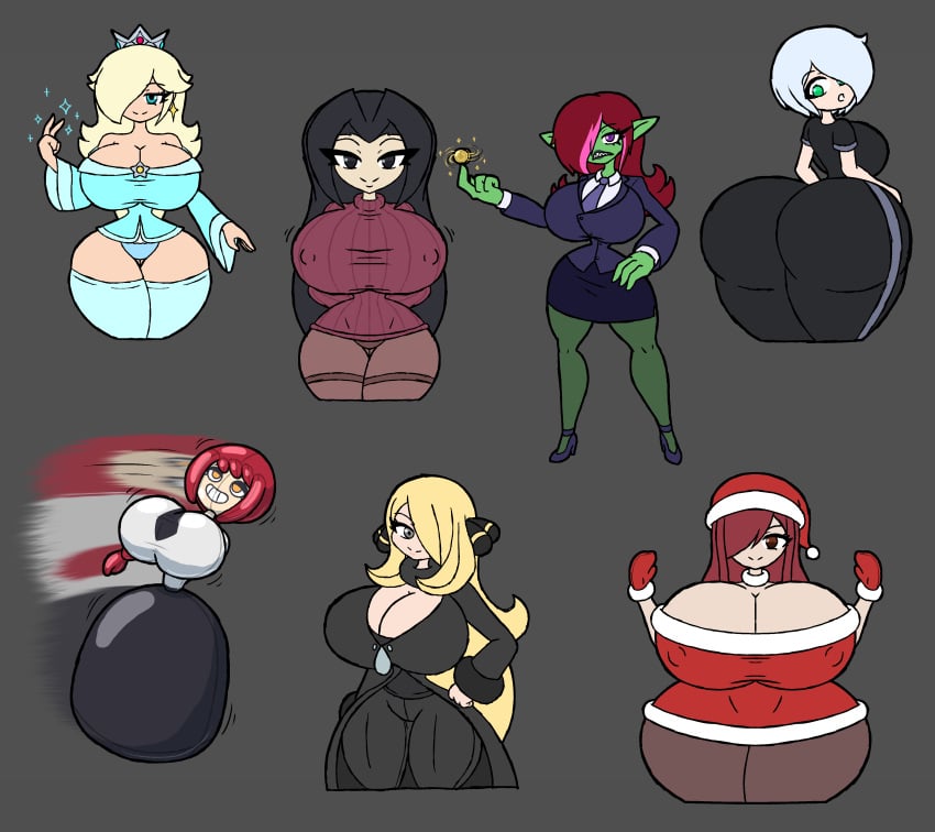 Cynthia (Pokemon) Rule 34 Image