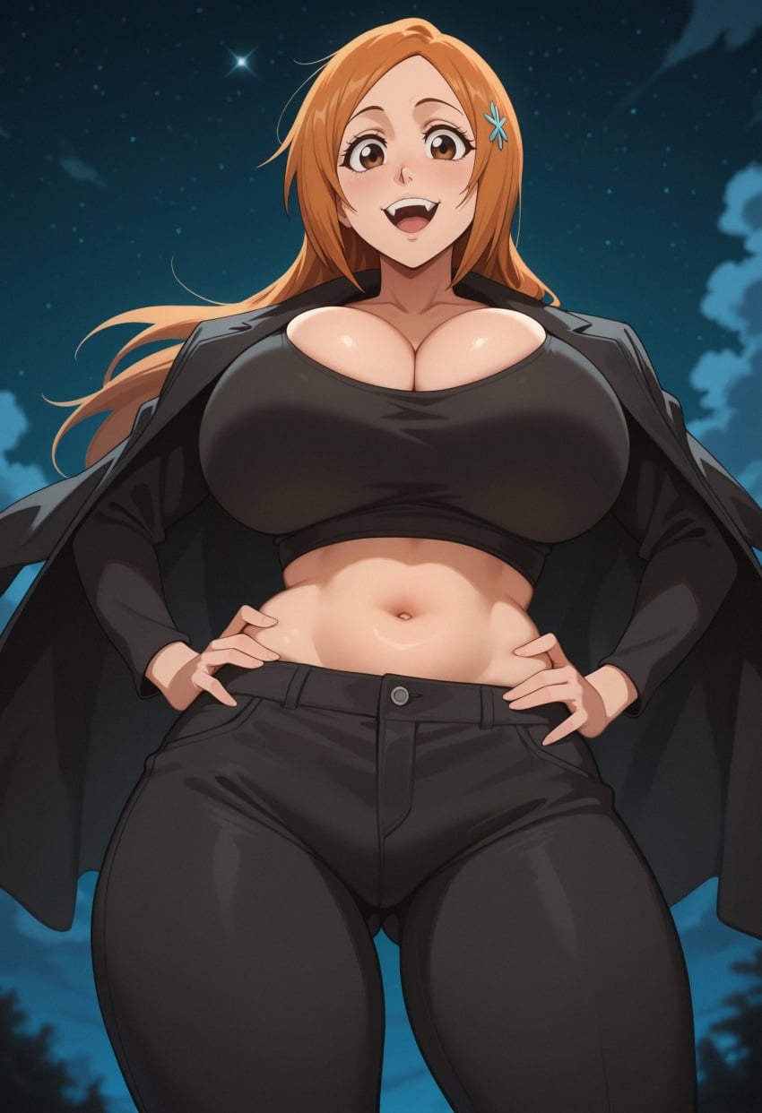 Inoue Orihime (Bleach) Rule 34 Image