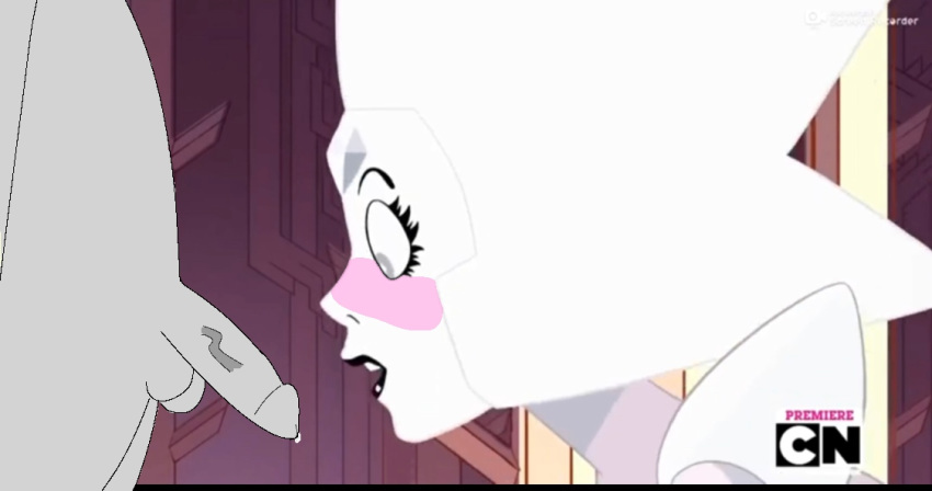 alien blush cartoon_network diamond_authority edit gem gem_(species) steven_universe steven_universe:_the_movie tagme white_diamond_(steven_universe) white_hair