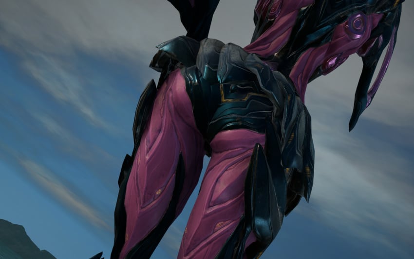 ass back_view big_ass big_butt bubble_butt female female_only octavia_(warframe) warframe