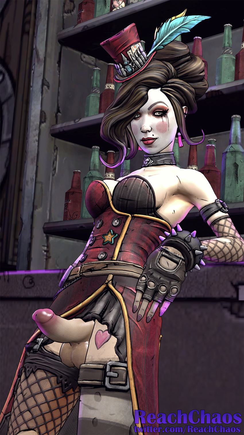 1futa 3d 3d_(artwork) big_breasts borderlands borderlands_3 futa_only futanari gearbox_software intersex mad_moxxi reachchaos solo_futa source_filmmaker thick_thighs